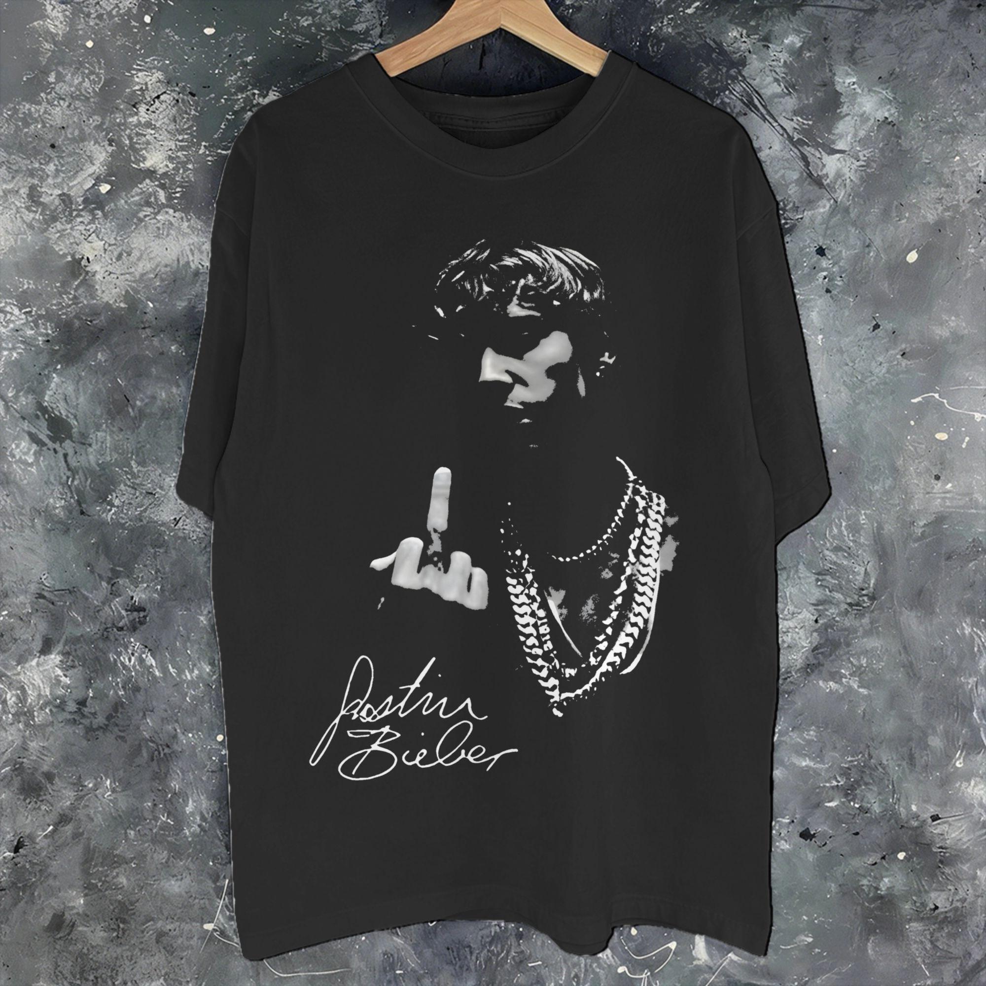 Футболка Justin Bieber Coachella Bieberchella Concert 2026 для унисекс женщин Новое поступление Футболки Хлопковая одежда S
