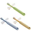 Pet Toothbrush with Travel Case Soft Silicone Brush for Dogs Cats Dual-Sided Ergonomic Removes Bad Breath Essential Oral Care Kit