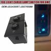 For GMC Sierra,Chevy Silverado 1500 2003 2004 2005 2006 2007 Fog Lamp Control Light Button Switch OEM 15143597 15076588