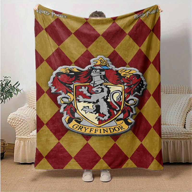 Harry Potter Gryffindor House Crest Phone Case CoverPrint Blanket, Soft Blanket For Sofa Office Bed And Travelling Daughter Birthday Gift es