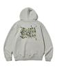 Tiger Camo Tag Hoodie - Melange Gray