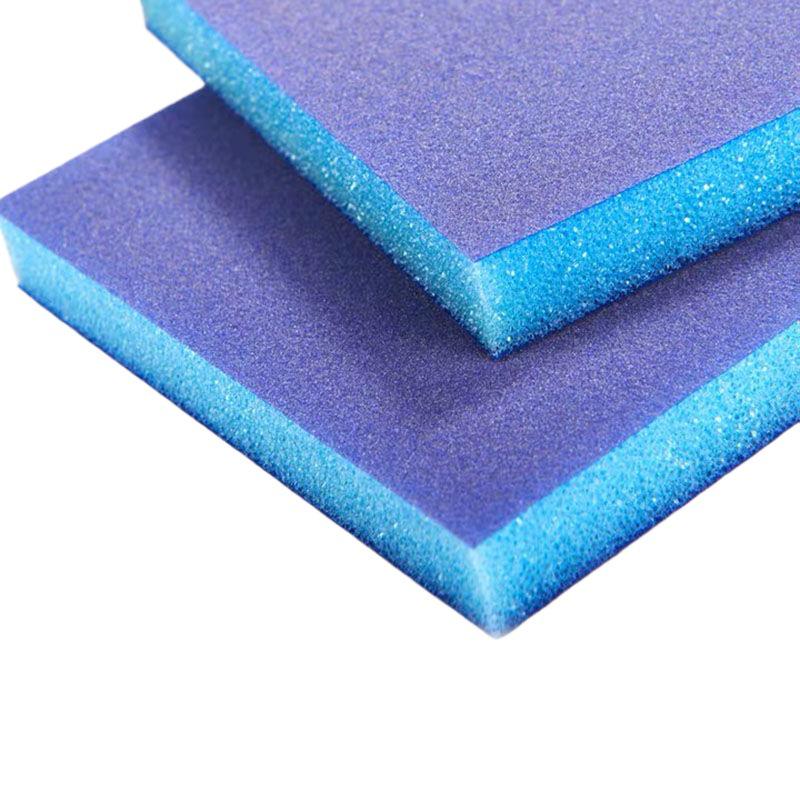 Blue Double-Sided Sponge Sandpaper for Woodworking and Car Bodywork