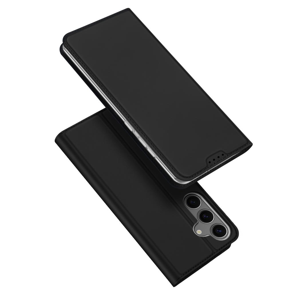 DUX DUCIS Skin Pro Series For Samsung Galaxy S25 Case Leather Cover Card Holder
