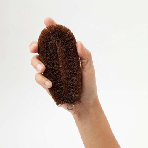 Kamenoko Tawashi Nishio Shoten Palm Scrubber, Extremely Fine, No. 5