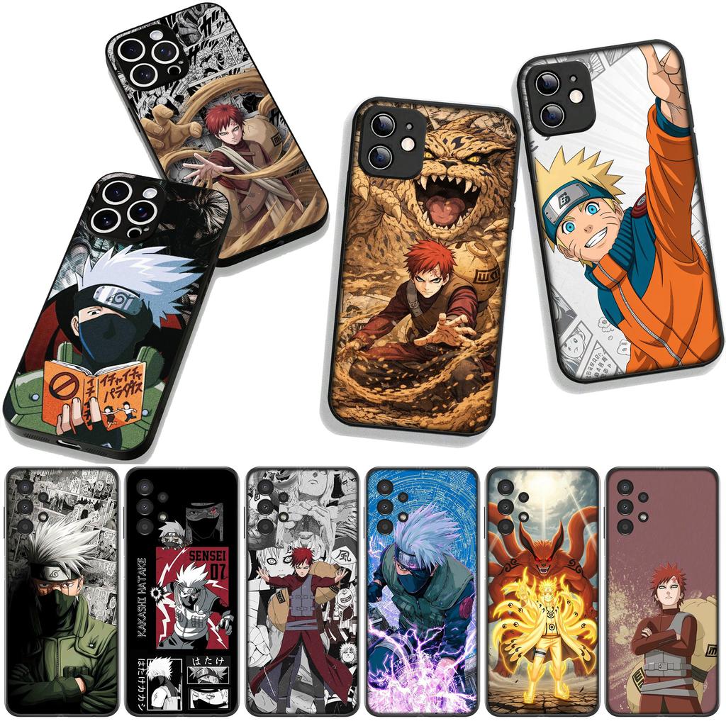 Cover for Apple iPhone 16 15 14 Plus 13 12 Mini 17 Pro Max + ProMax 16E Air Phone Case Gaara Narutos Kakashi Hatake