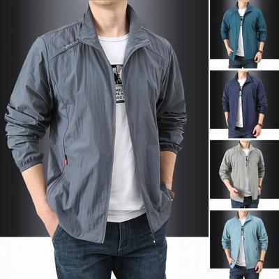 Sommer Sonnenschutz Jacke Männer Outdoor Kleidung Schnell Trockene Haut Mantel Männer Sport Sonnencreme Radfahren Wandern Angeln Camping Jacke