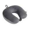 Comfortable Car Neck Pillow with Foam Particles for Airplanes Travel and Home Use