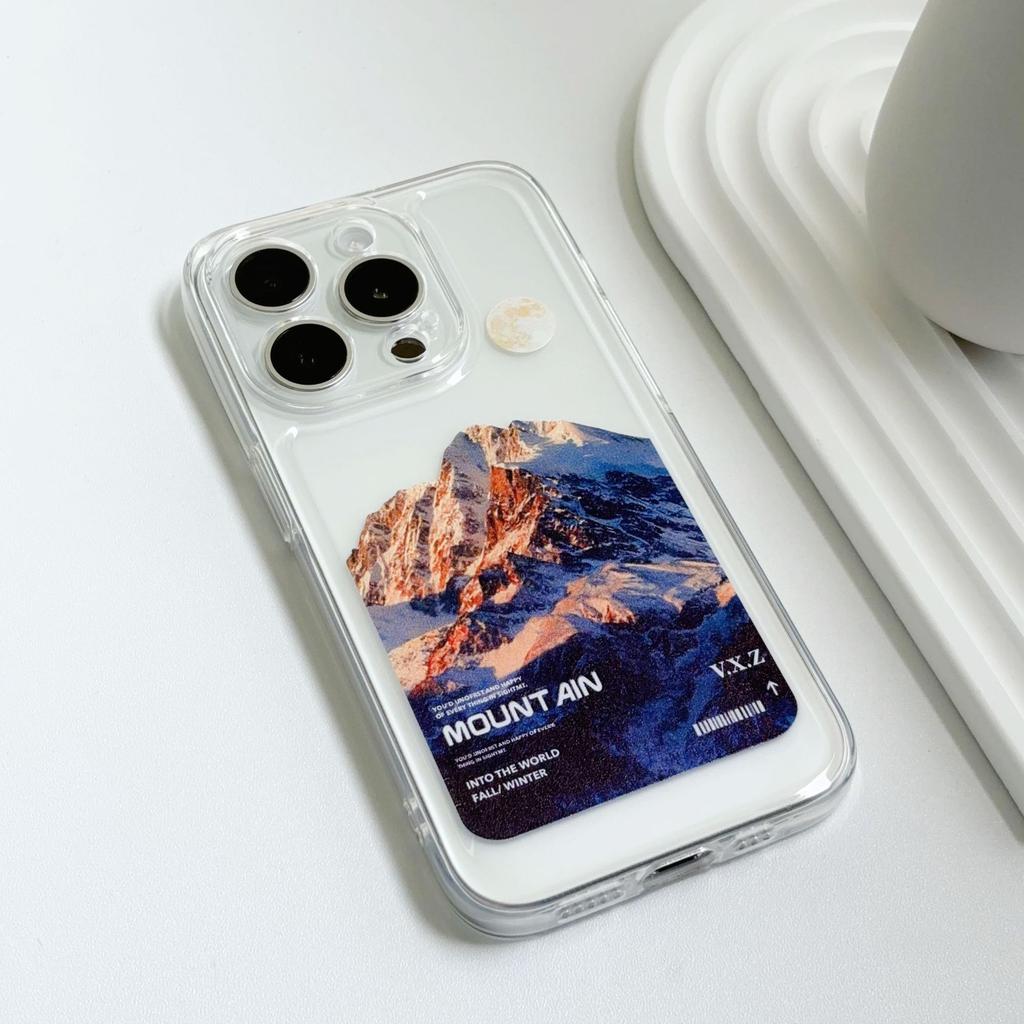 Rizhao Kingsoft Is Suitable for IPhone 12 Promax Protective Case Anti-fall Landscape Painting Apple 12 Mobile Phone Case Full Package