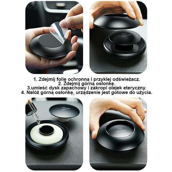 Usams Odświeżacz Powietrzazielony/Green Zb180Xx03 (Us-Zb180)