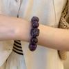 Acrylic Irregular Square Round Beaded Bracelet for Women Simple Korean Hand Accessories