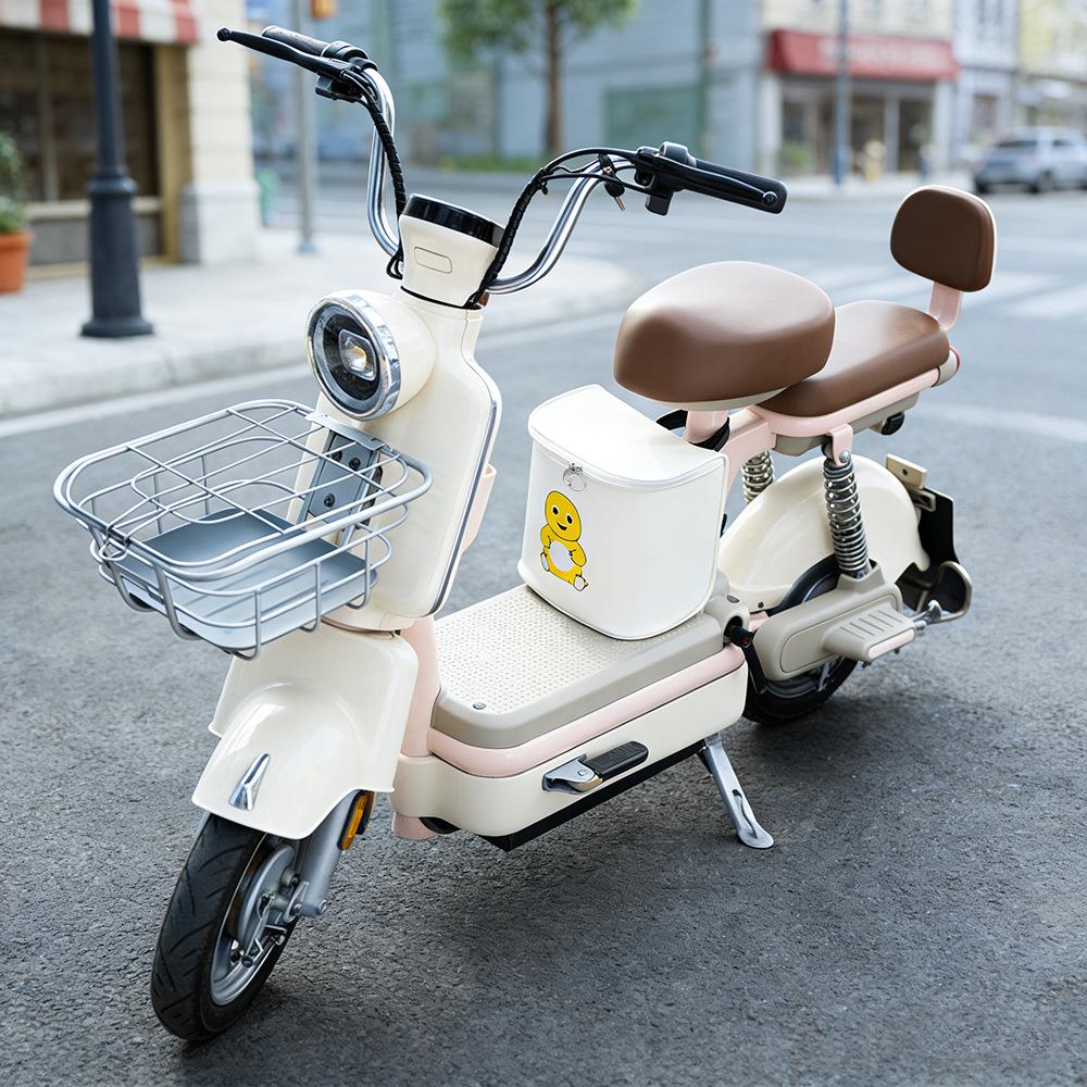 Universal Large Capacity Sun Protection Front Seat Storage Bag for Electric Bikes & Scooters
