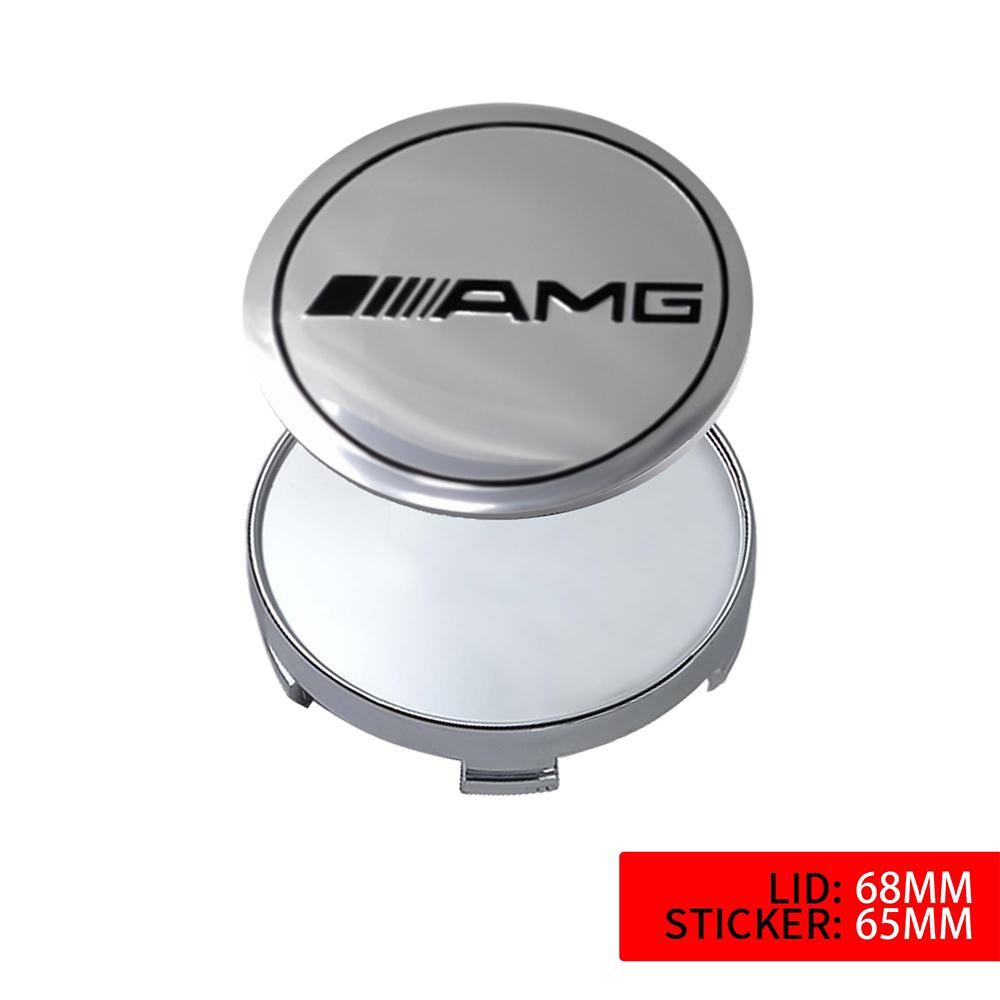 4Pcs 60/63/68mm Car Wheel Center Hub Cap For Mercedes Benz AMG W212 W204 W211 W168 W213 W124 A180 W212 E220 W204 W206 W211 W164