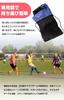 Numbered Bibs for Soccer and Basketball Adult [INDIVE] (Numbers 1-12, Blue/Orange, Size)