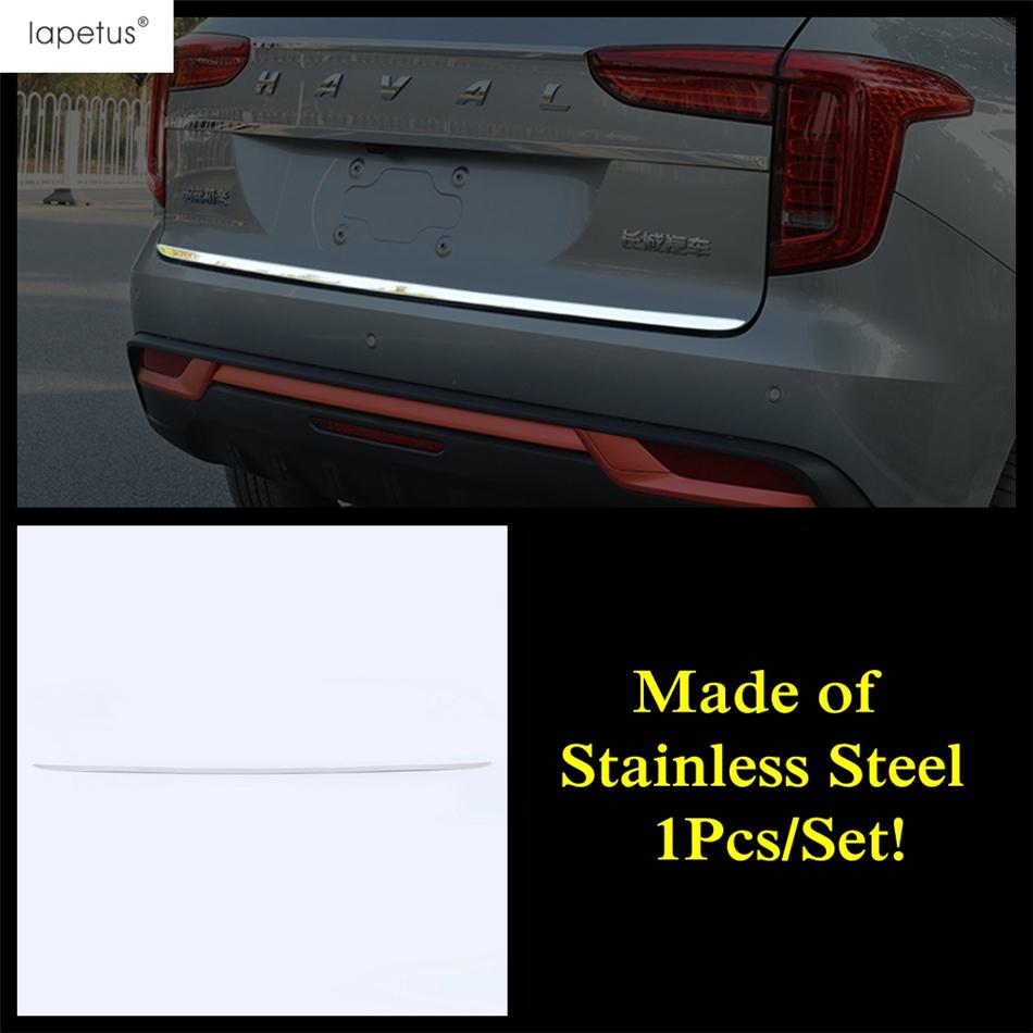 High-position Brake Light light Strip Rear Door Trunk Tailgate Trim Cover For Haval Jolion  - 2024 Stainless Accessories