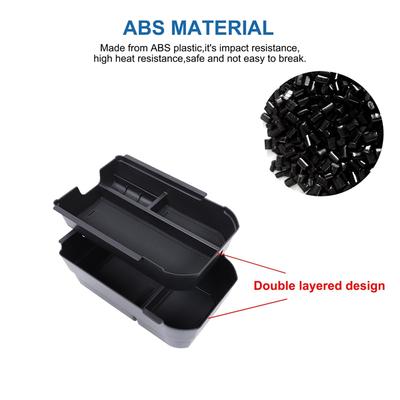 For Toyota Land Cruiser 250 Prado LC250 2025 Center Console Organizer Double Layer Armrest Storage Box Tray Accessories