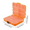 Fishing Tackle Box Sturdy Multifunction Fishing Gear Box Fish Hook Case Fishing Accessories Organizer for Fishing River Lake