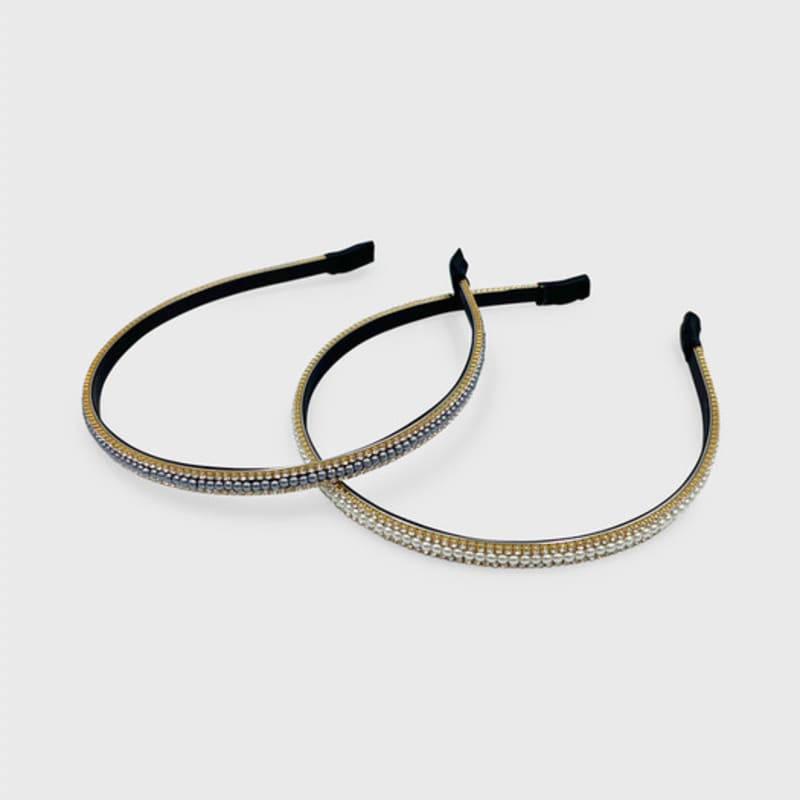 Jean Paul Clarisse Mini Pearl Stone Hairband JP-22-215HB