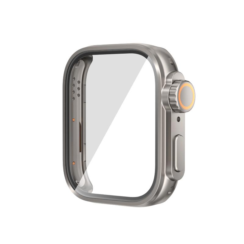 Plně ochranné pouzdro pro Huawei Watch Fit 3 Ochranné pouzdro na displej pro Huawei Fit3 Kryt PC Skořepina+tvrzené sklo Změnit na Ultra