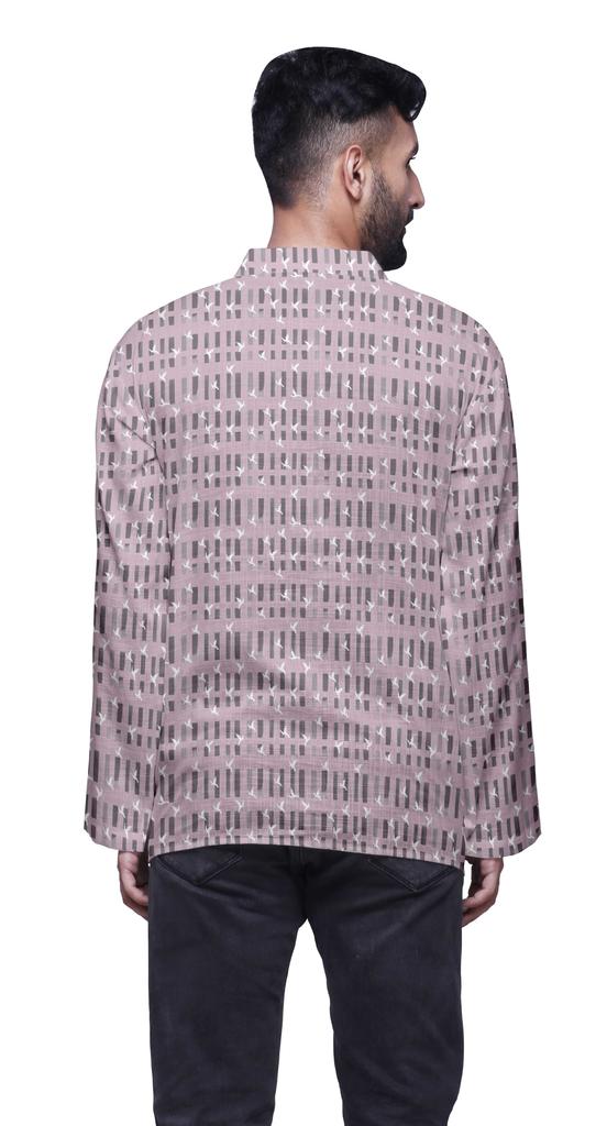 Atasi Cotton Ethnic Short Kurta For Boys Printed Party Wear Kurta For Men