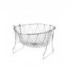 1PC Frying Basket Stainless Steel Foldable Multifunctional Drainer Basket Home Frying Strainer Kitchen tools