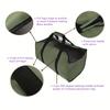 1pc Outdoor Travel Camping Firewood Log Carrying Tote Bag Multifunctional Large-capacity Home Bedroom Storage Bag