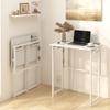 LunarLight Folding 60cm Wide X 38cm Deep X 72cm with Felt Power and Cord Suitable for Computer Sewing Machine Home Easy Assembly 60cm Desk, High,