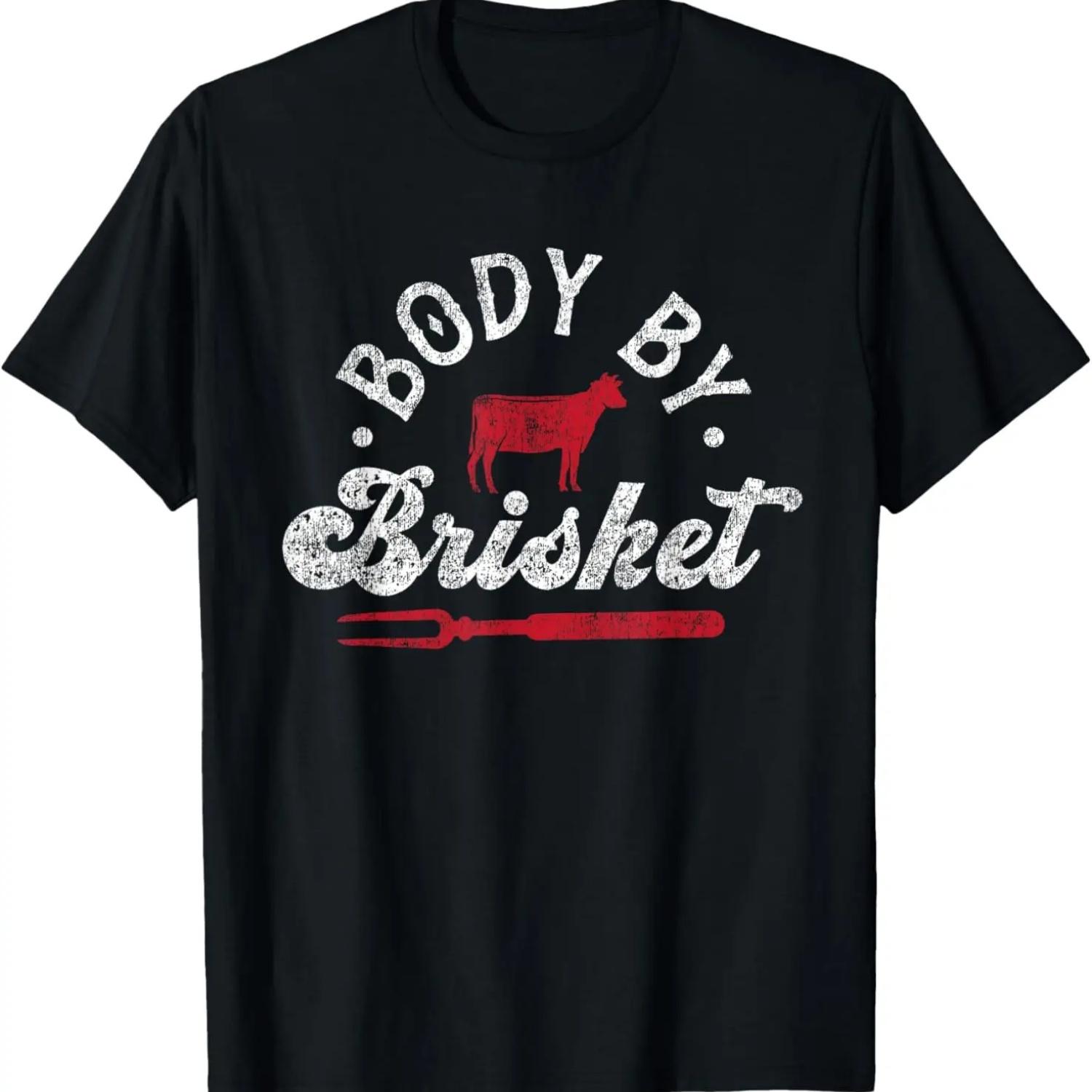 

BBQ Smoker Body By Brisket T-Shirt S чёрный