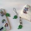 Enkel fyrklöver nyckelring Kreativ Utsökt fyrklöver Lucky Keychain Nyckelring Julklappstillbehör
