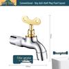ZISIZ Outdoor Lockable Mop Sink Faucet