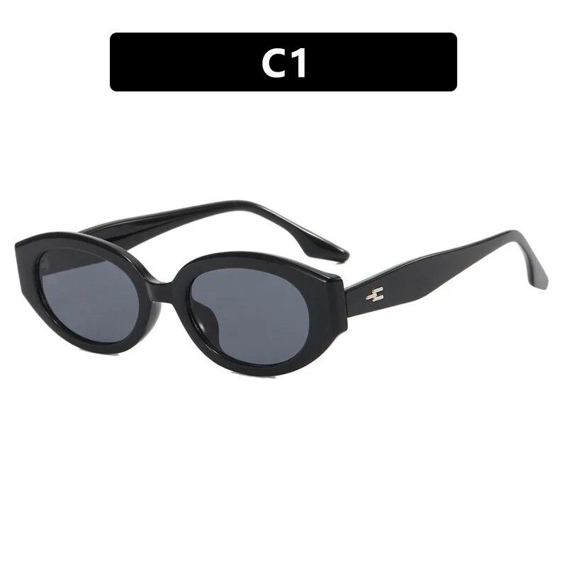 Summer Fashion Small Rectangle Frame Sunglasses for Women Vintage Retro Punk Square Sun Glasses Eyewear Shades UV400 Oculos