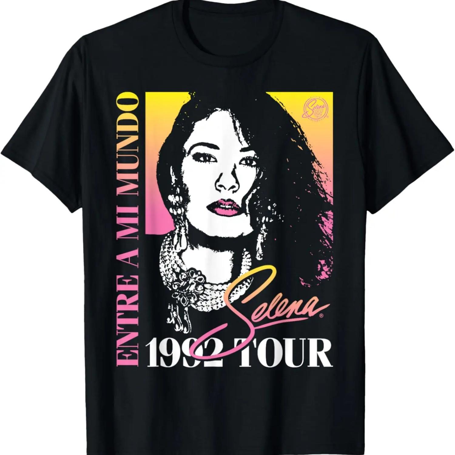 

Selena Quintanilla - Entre A Mi Mundo Tour 1992 T-Shirt S чёрный