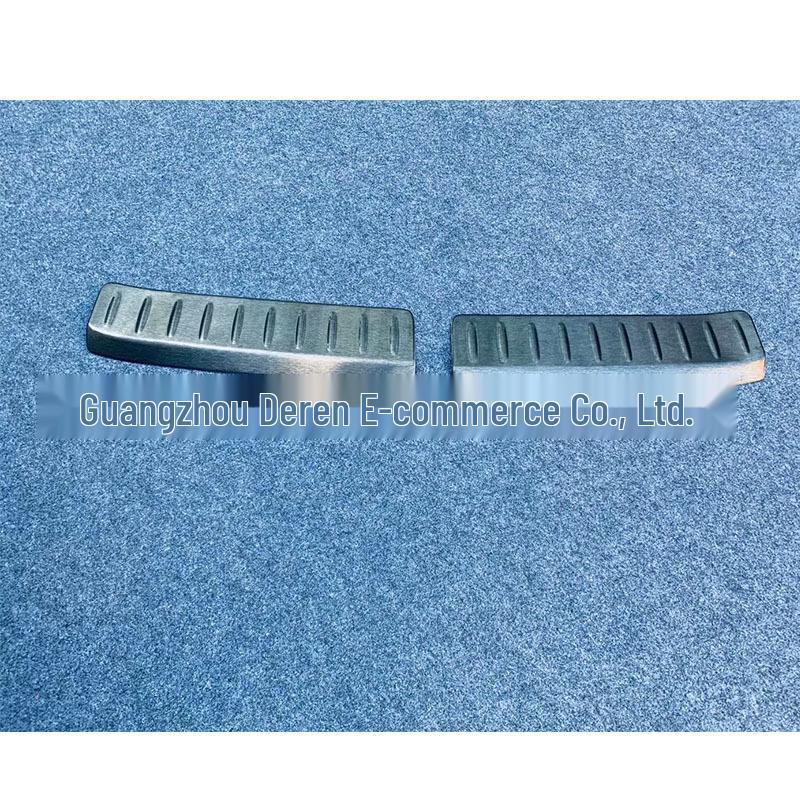 Toyota 2020 Harrier Highlander Black Titanium Rear Bumper & Trunk Protector Venza