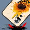 Sunflower Phone Case For Xiaomi Redmi Note 14 13 5G 10 11 12 Pro Plus 4G 14C 13C 12C 10C Black Cover