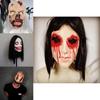 Strašidelná latexová halloweenská maska ducha pro cosplay děsivé rekvizity pro strašidelný dům