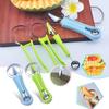 Watermelon Slicer Cutter 3 in 1 Fruit Cutter Scoop Carving Knife Fruit Dig Pulp Separator Fruit Platter Kitchen Gadgets