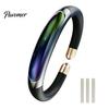 Essential Oil Repellent Band Mosquito Bracelet with Plants Oil, DEET-Free Silicone Wristband Refillable for Kids Adults, Bangle Outdoor Camping Hiking