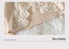2025 Autumn/Winter Women's Backless Knitwear with Lace Patchwork