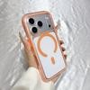Custodia Magnetica Paraurti Trasparente Antiurto 2 IN 1 per For Iphone 16 1 14 Plus 13 12 11 17 Pro Max Per Cover Posteriore Ricarica Wireless