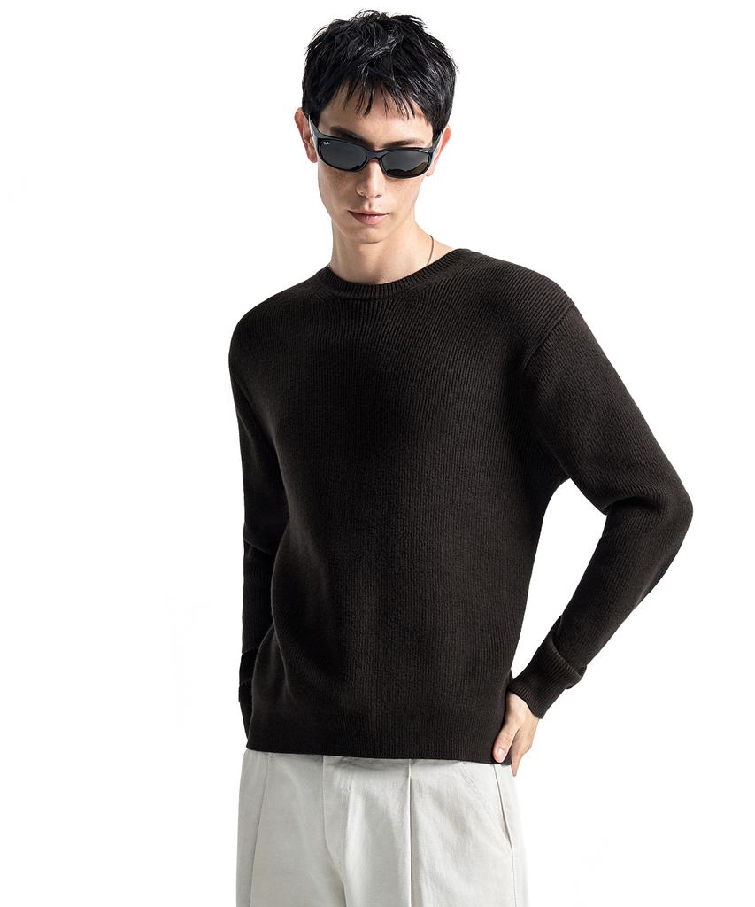COSTUME O’CLOCK Daily Slim Fit Round Knit 6 Color Cooskt074