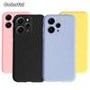 Para Xiaomi Redmi 12 Funda Moda Silicona Líquida TPU Suave Trasera Cubierta del Teléfono Para Xiomi Redmi 12 2023 Funda Redmi12 A Prueba de Golpes Capa