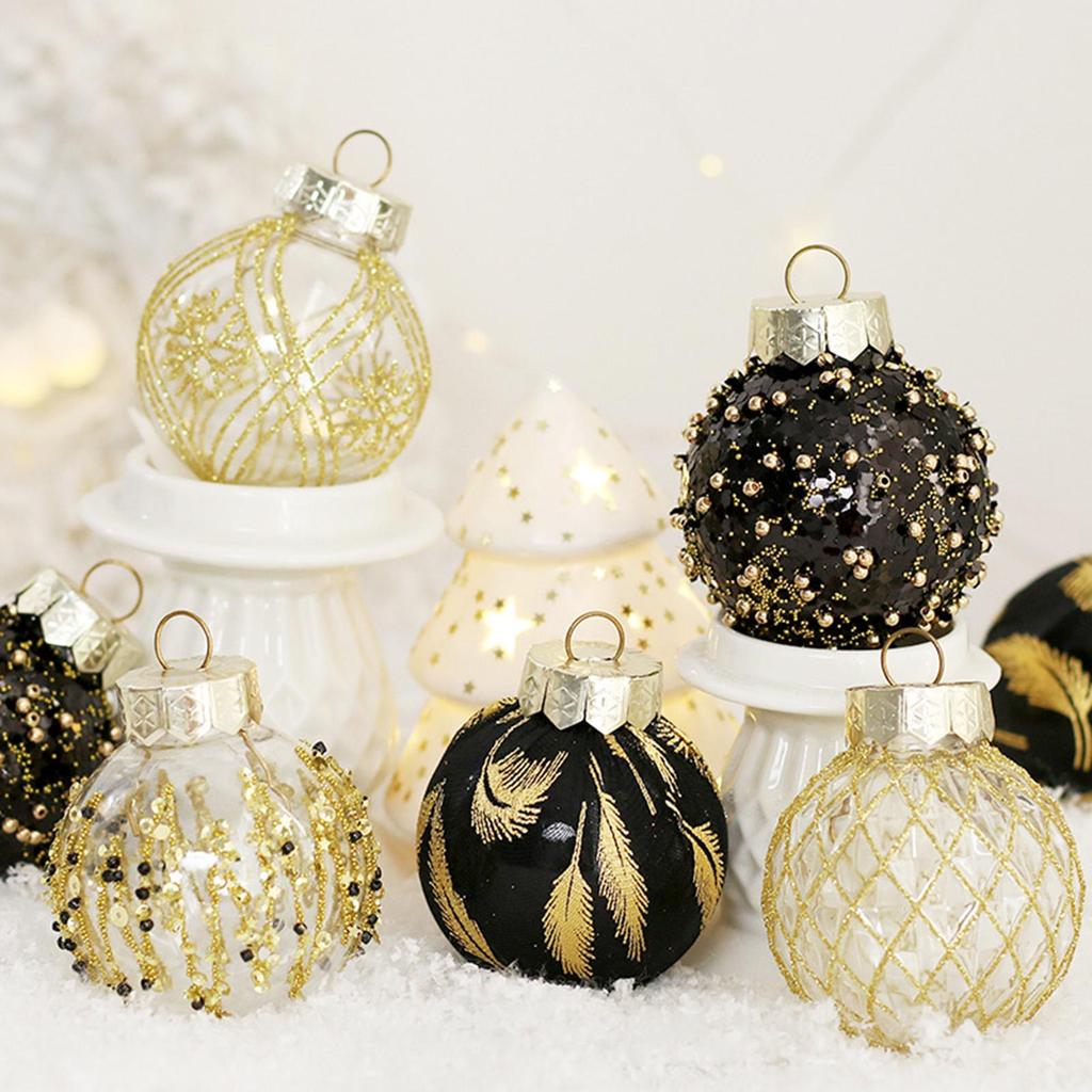 25Pcs Christmas Ball Ornaments, Decorative Hanging Baubles, Tree Decorations for