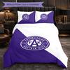 Austria Wien FC Themed Bedding 3Pcs Duvet Cover Set Decorative Bed Linen For Teen Room Home Decoration