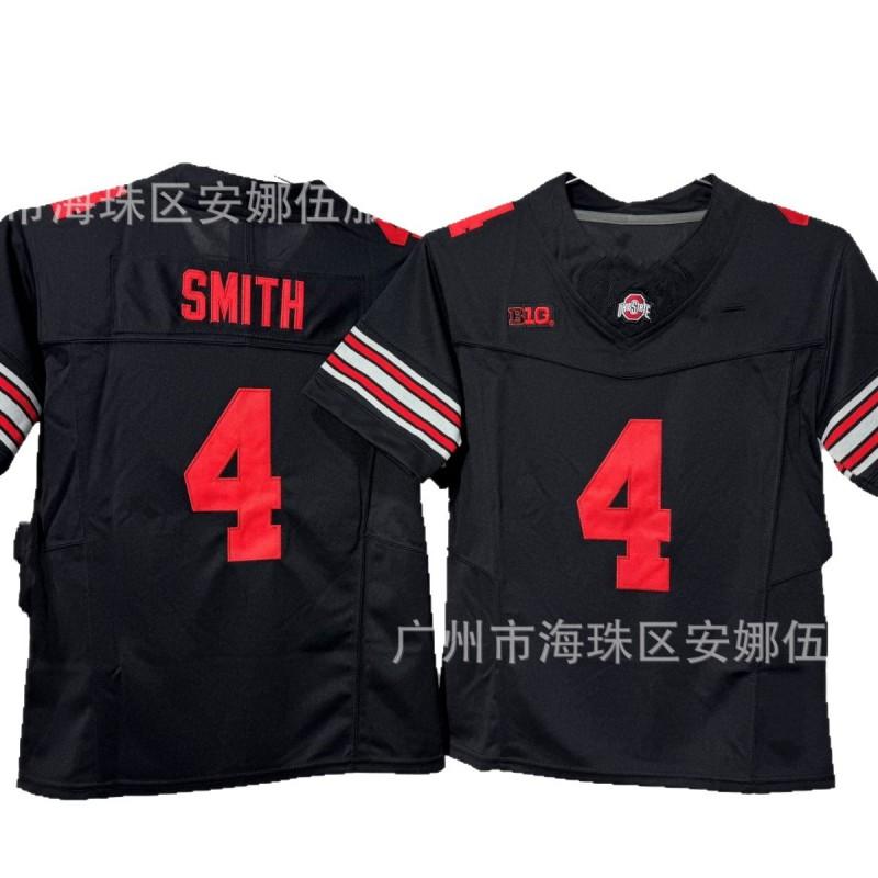 2026 Ohio State Buckeyes 4 Besticktes Footballtrikot Teamsport