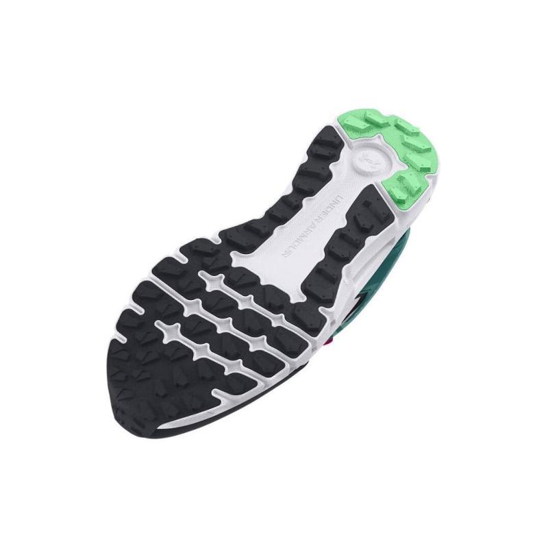 Under Armour Summit Trek Niedrige Laufschuhe Herren Weiß Schwarz Grün Sneaker 3028345-102