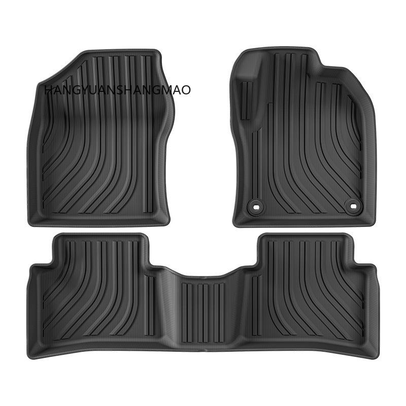 FOR Toyota Prius 4th 50Series 2017-2022 Hybrid RHD Car Floor Mats TPE Foot Mats Anti Slip Wear-resistant Interior Accessories