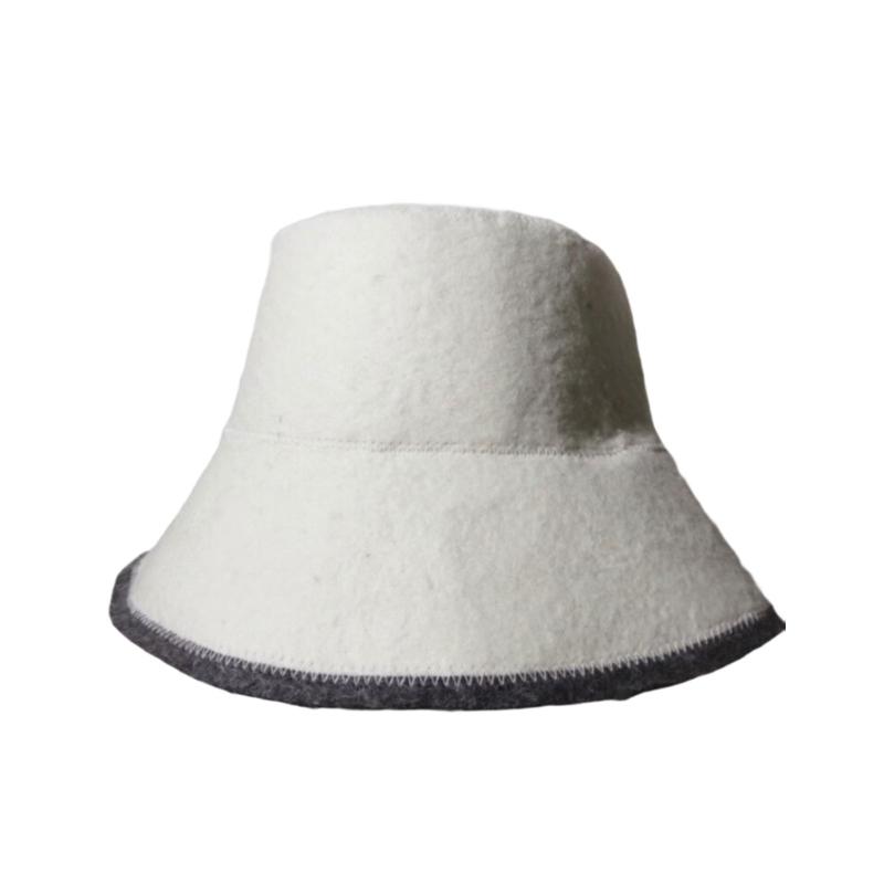 Light Weight Felted Sauna Hat Providing Superior Insulation And Moisture Management Ensuring Head Comfortable