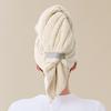 Extra Large, Extra Thick Quick-Dry Women's Hair Towel - Class A Pure Cotton, Absorbent, Head Wrap