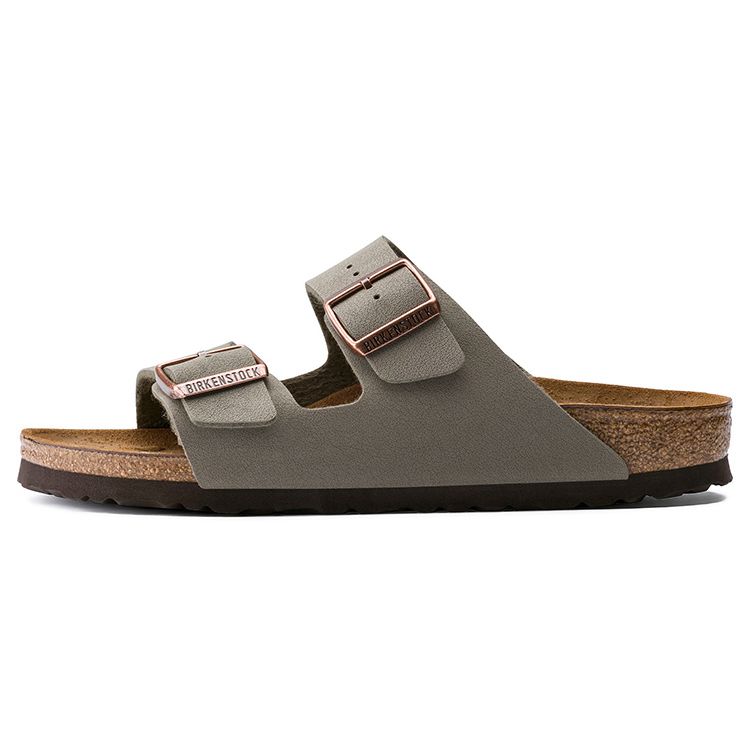 Birkenstock Arizona Birkibuc Stone Unisex Sneakers Grey 0151211 44