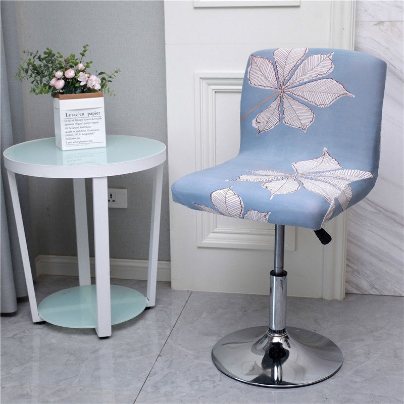 Seat Low Room Front Desk Office Back Chair Cover Cover Hotel Elastic Chair Restaurant Ding