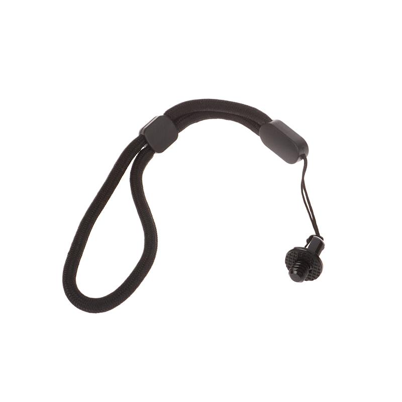 

1/4-дюймовый винт для камеры с 1/4-дюймовым D-образным кольцом-адаптером с регулируемым ремешком на запястье для штатива, фотостудия чёрный